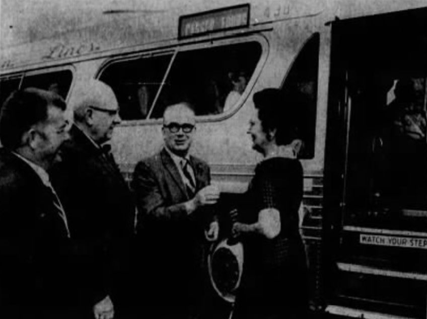 Tour bus 1970